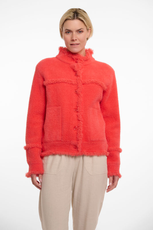 Rino & Pelle Damen Cardigan Sancho xxl rot