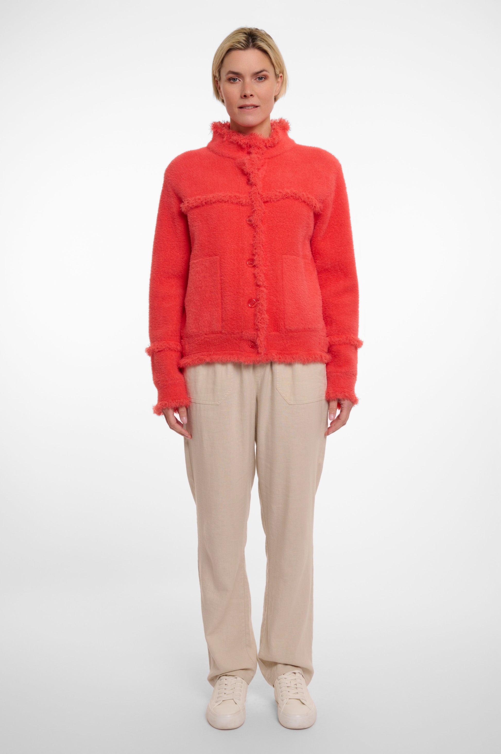 Rino & Pelle Damen Cardigan Sancho rot