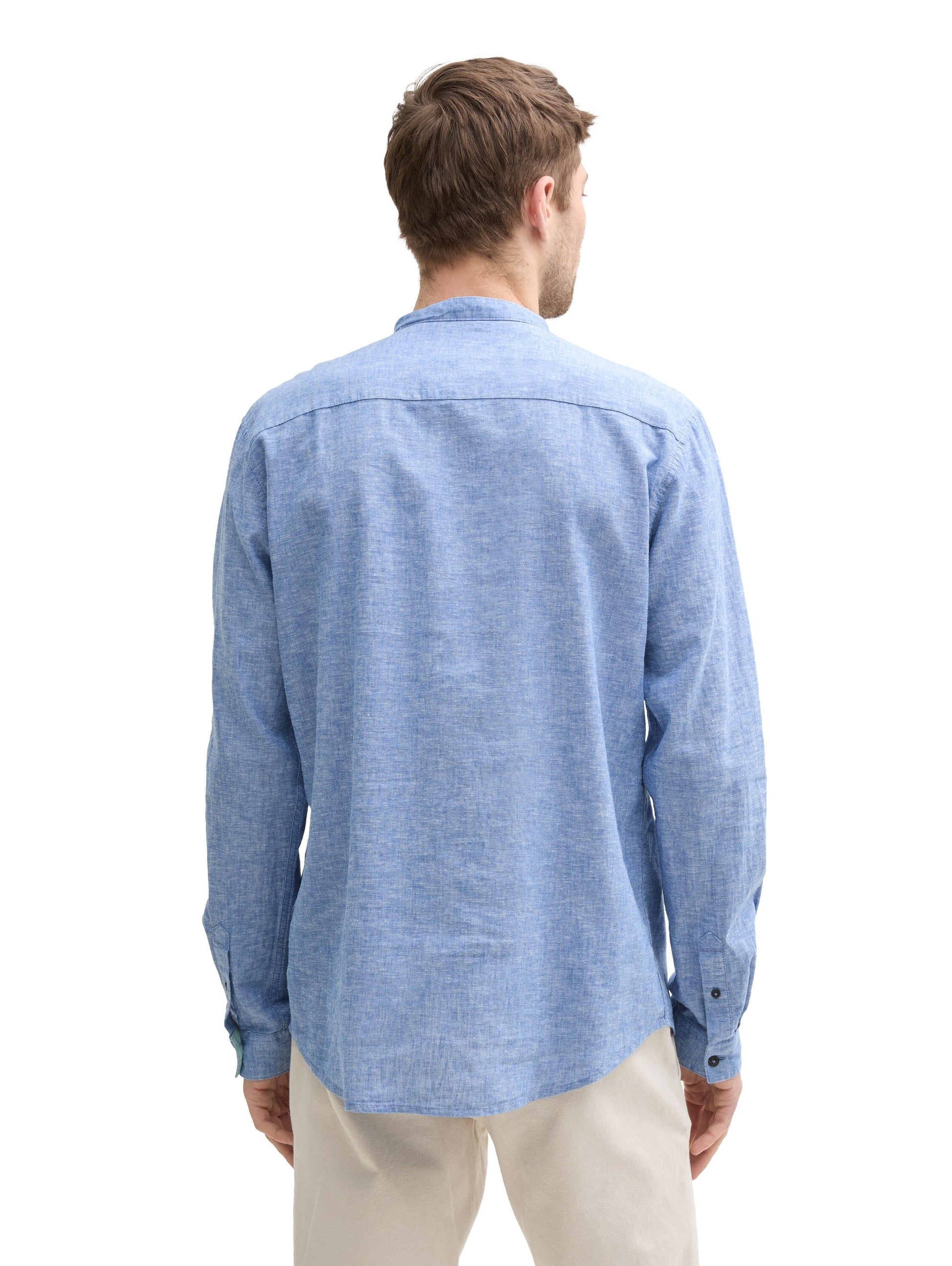 Tom Tailor Herren Hemd blau