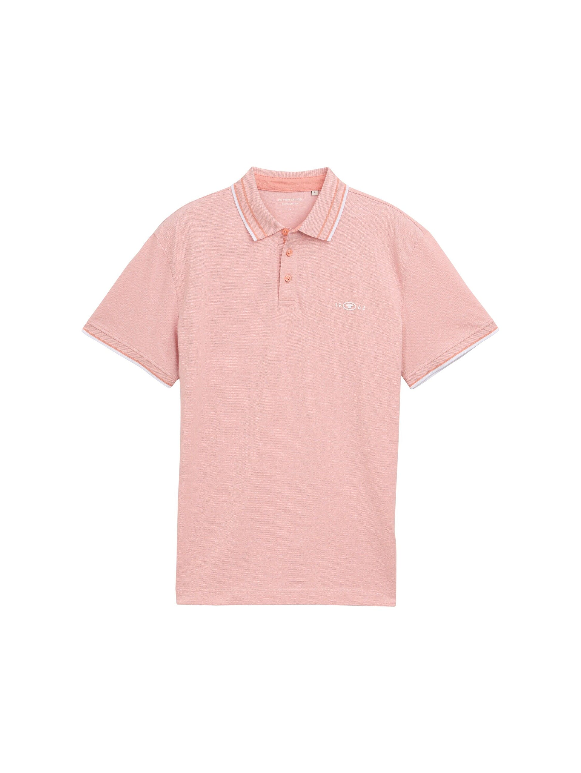 Tom Tailor Herren Piqué Poloshirt XXXL rosa