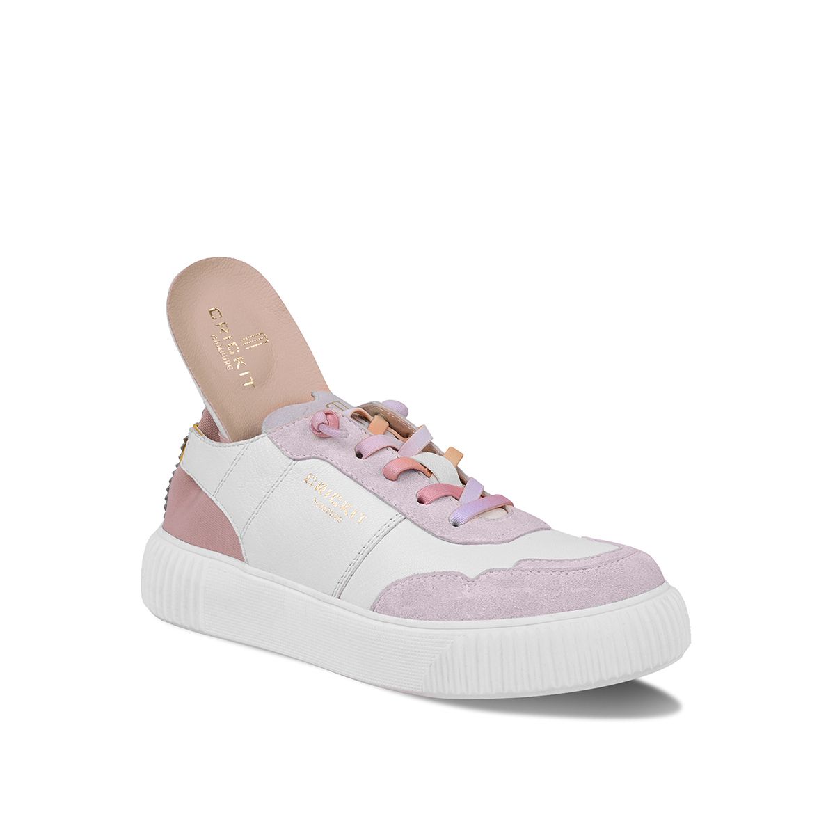 Crickit Damen Sneaker Oakli weiß