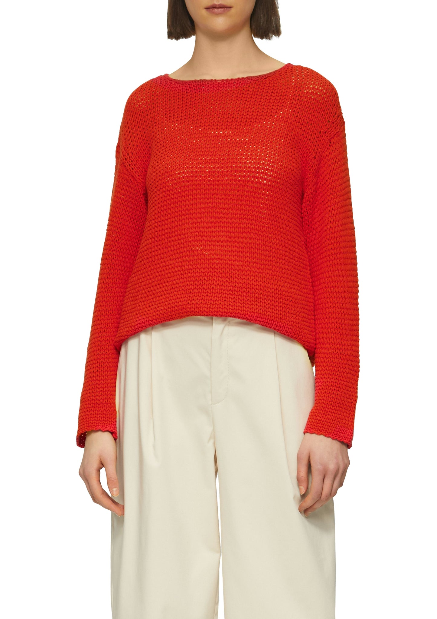 s. Oliver Damen Pullover rot