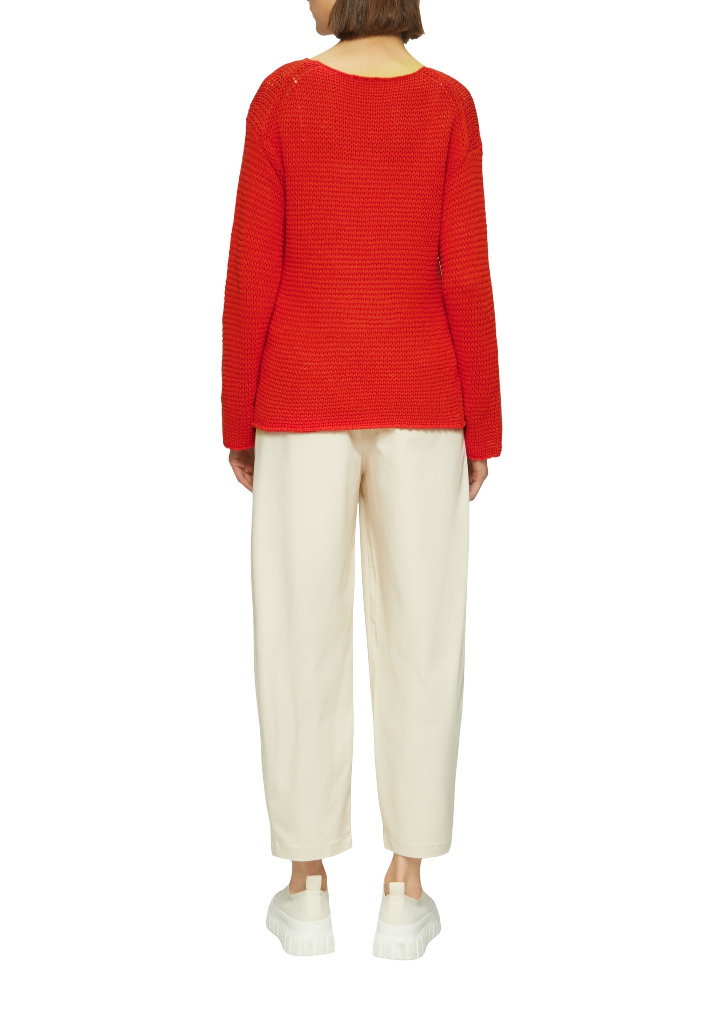 s. Oliver Damen Pullover rot