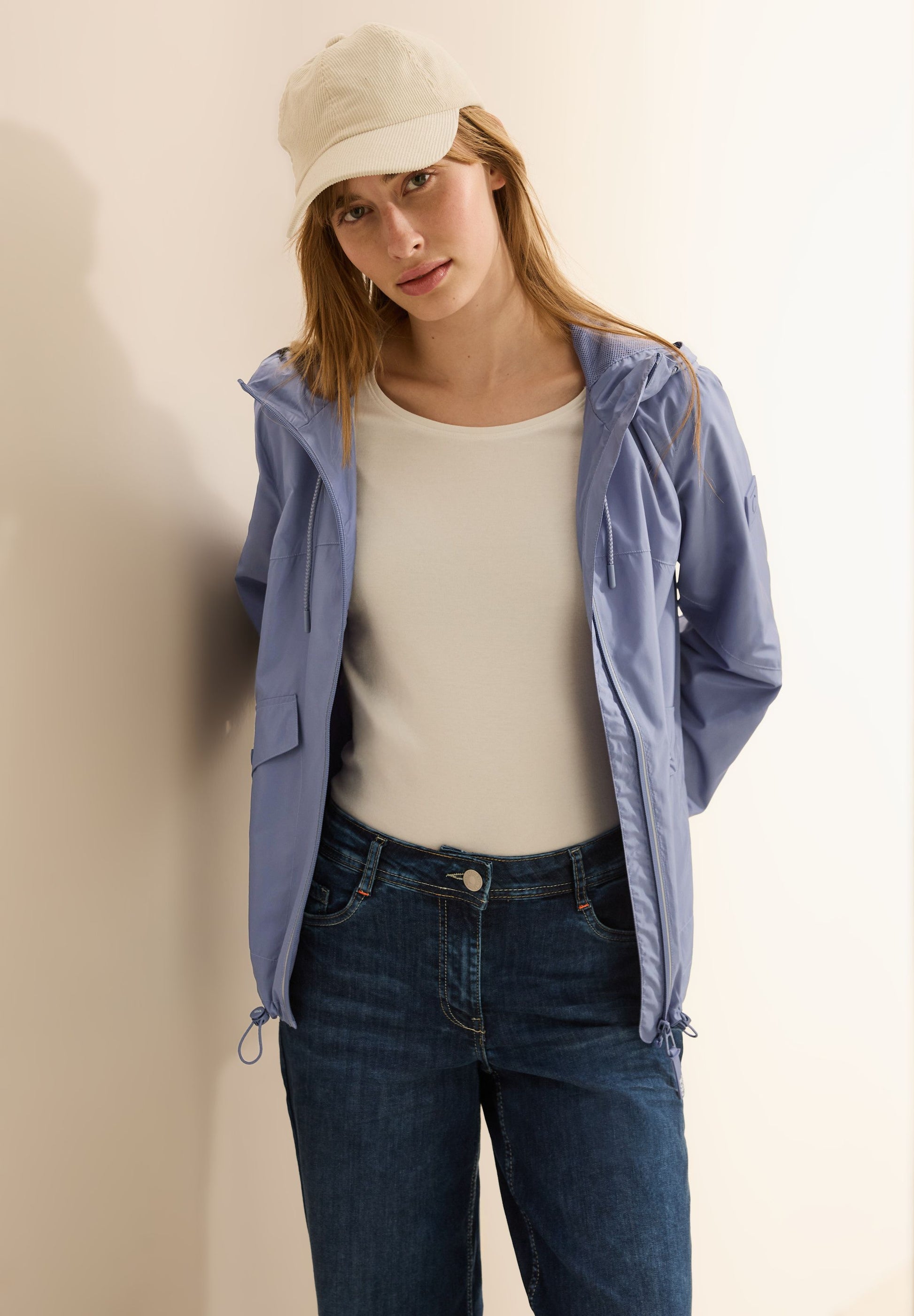 Cecil Damen Windbreaker lila