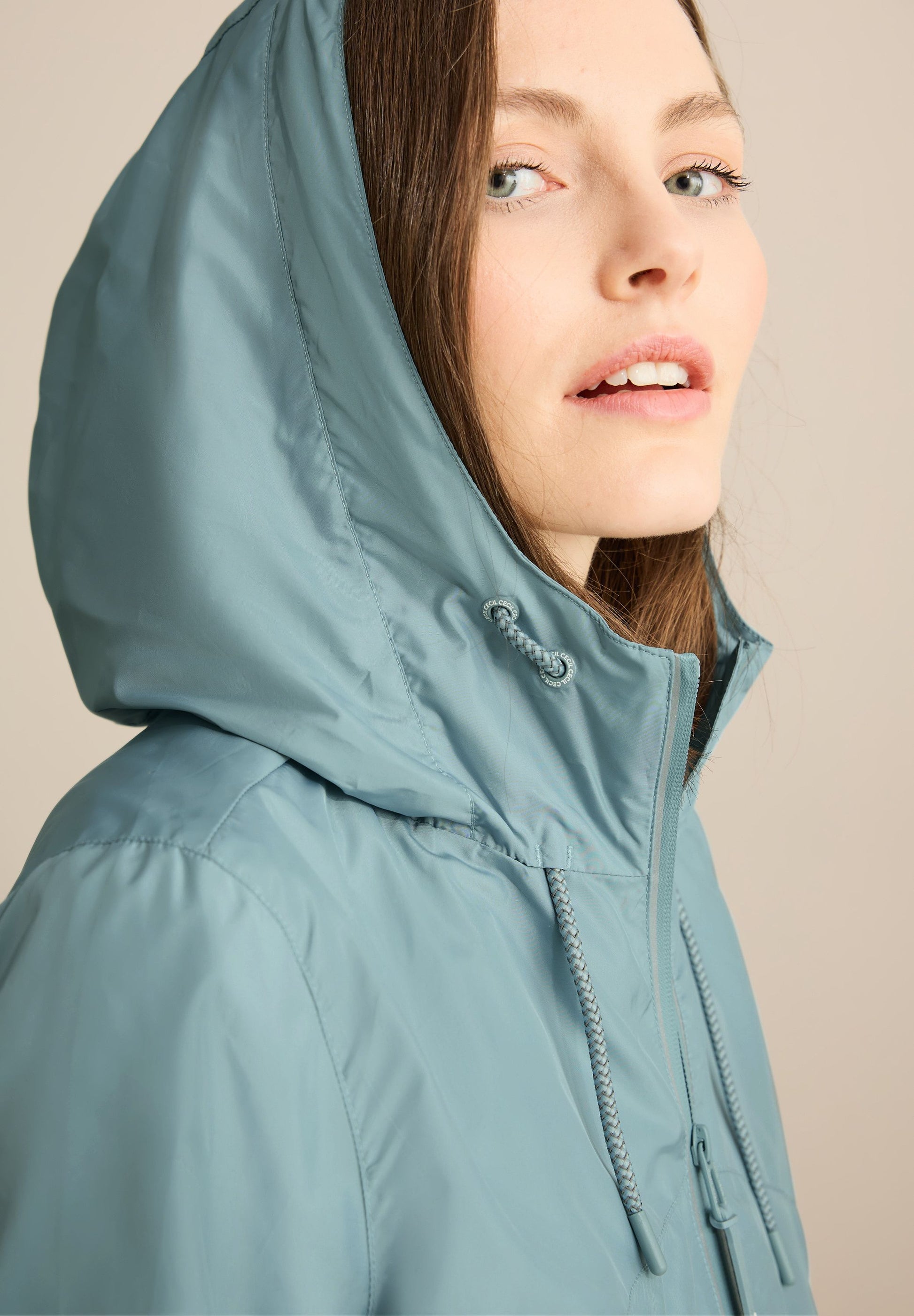 Cecil Damen Windbreaker blau