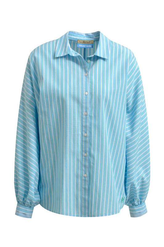 Smith&Soul Damen Bluse blau