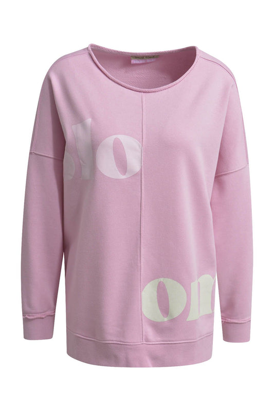 Smith&Soul Damen Oversize Sweatshirt rosa