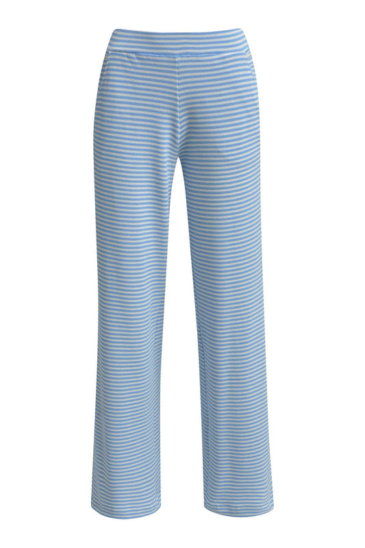 Smith&Soul Damen Striped Hose blau