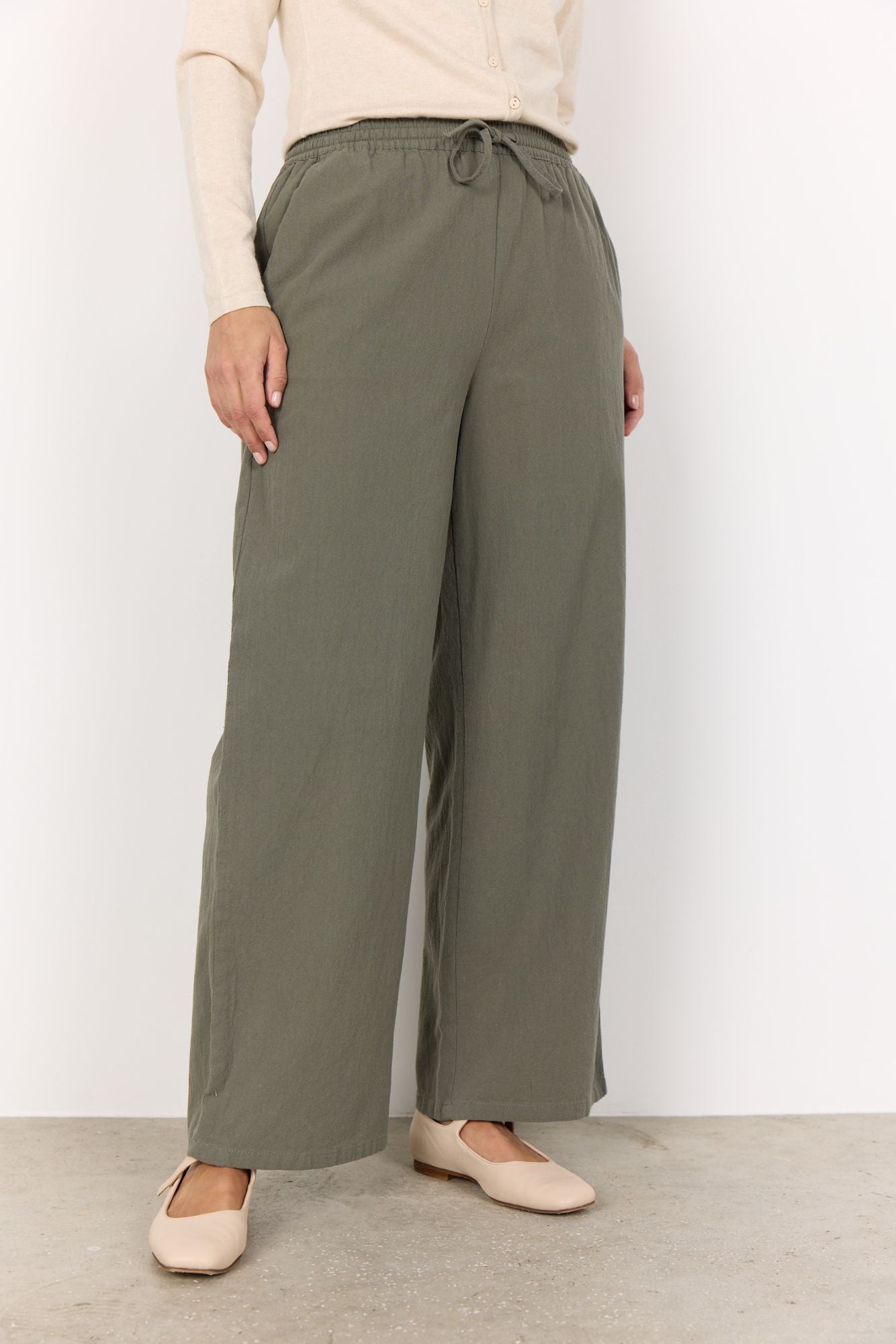 Soyaconcept Damen Hose SC-CISSIE 49-C grün