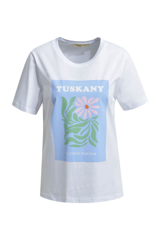 Smith&Soul Damen Printshirt blau