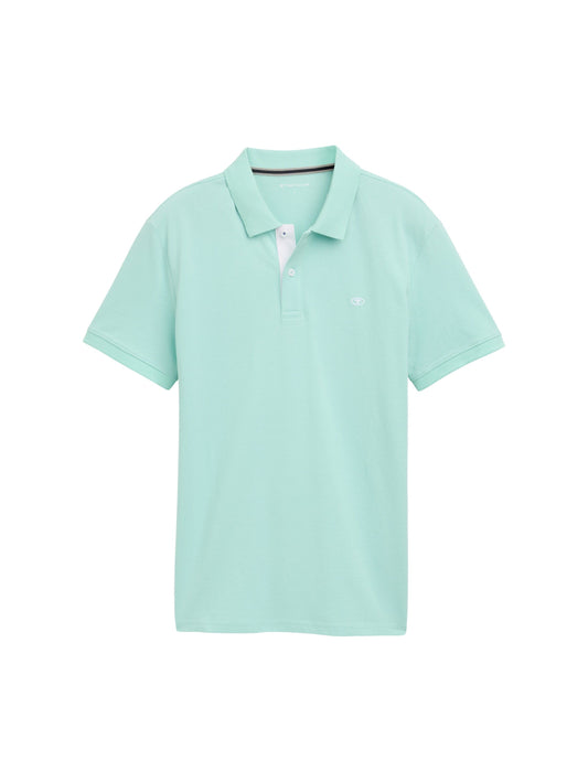 Tom Tailor Herren Poloshirt grün