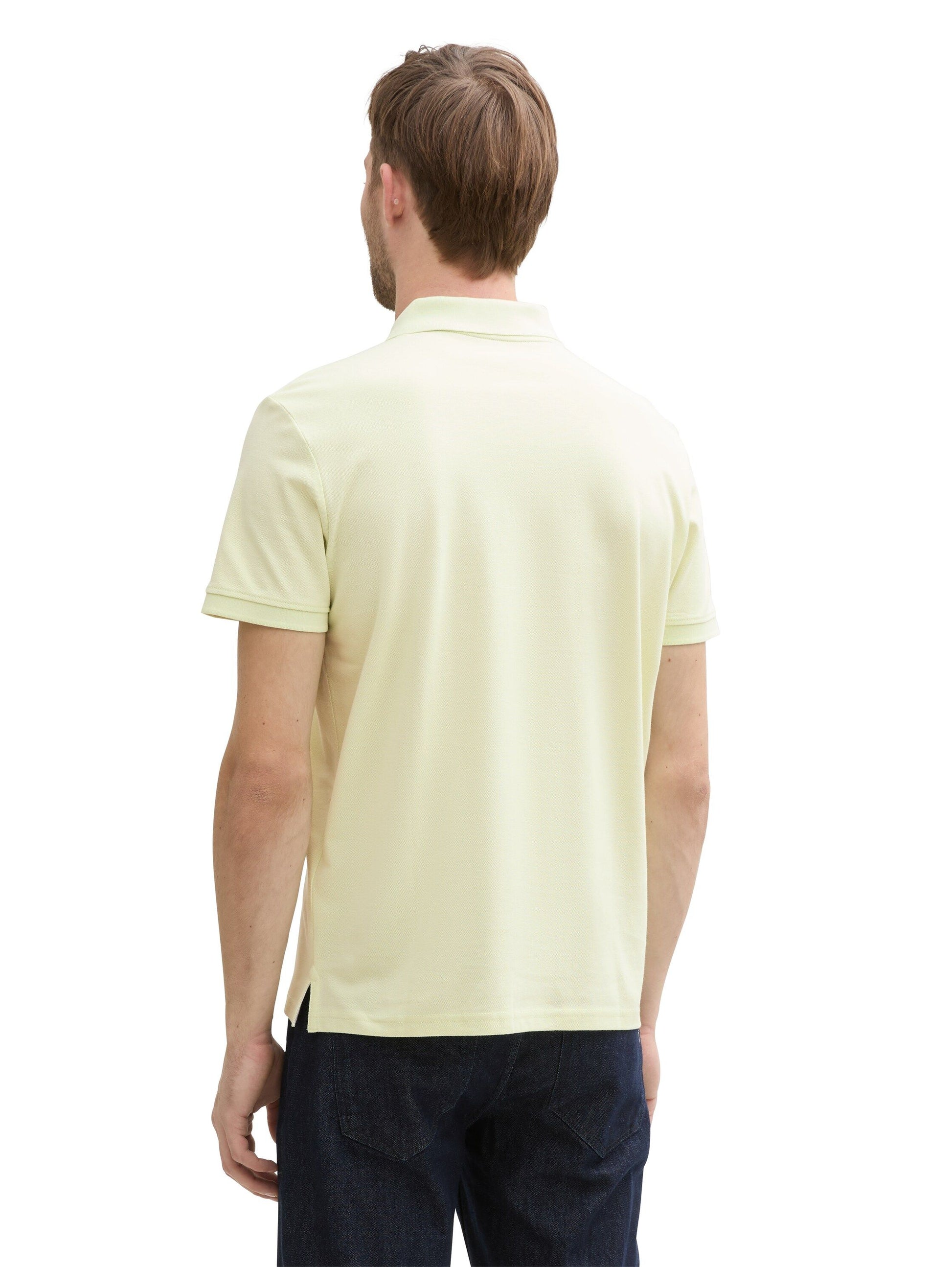 Tom Tailor Herren Poloshirt grün