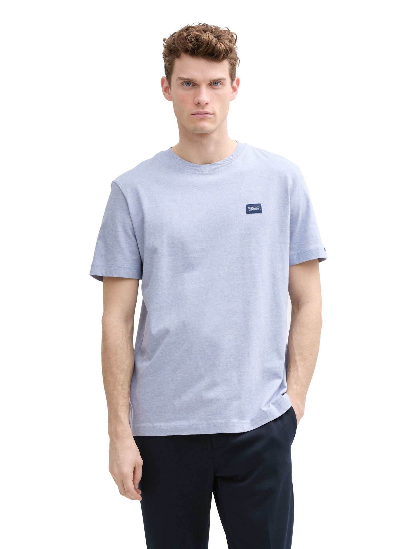 Tom Tailor Herren T-Shirt blau