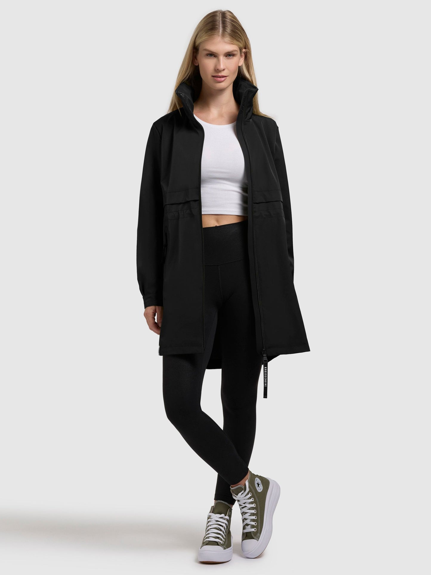 Khujo Damen Jacke Narin schwarz