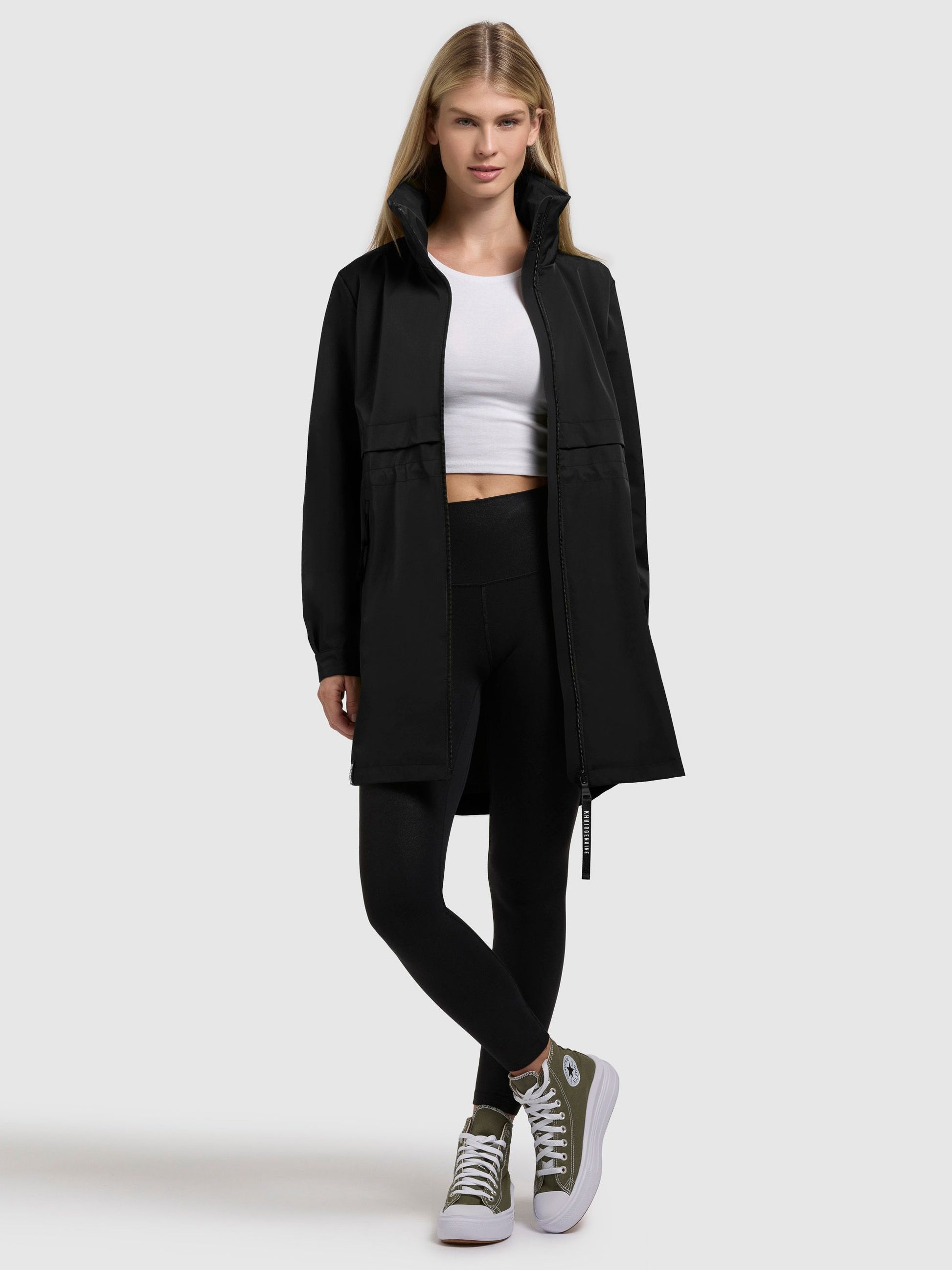 Khujo Damen Jacke Narin schwarz