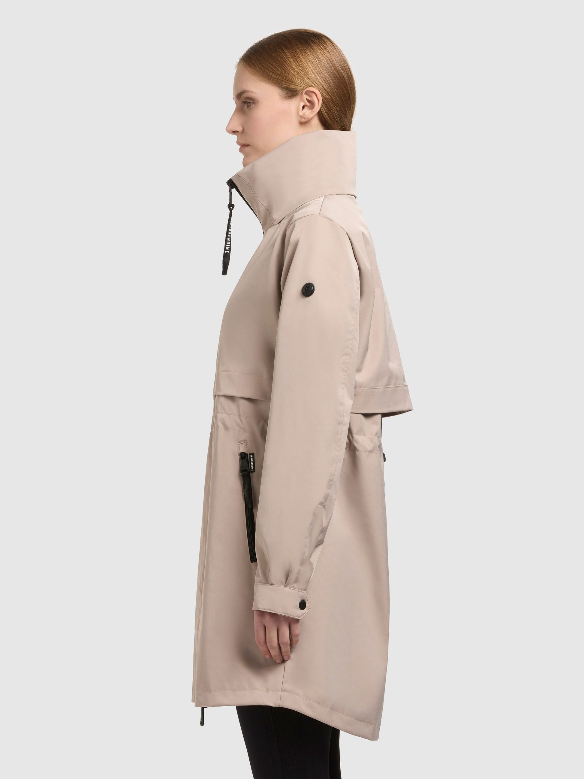 Khujo Damen Jacke Narin beige
