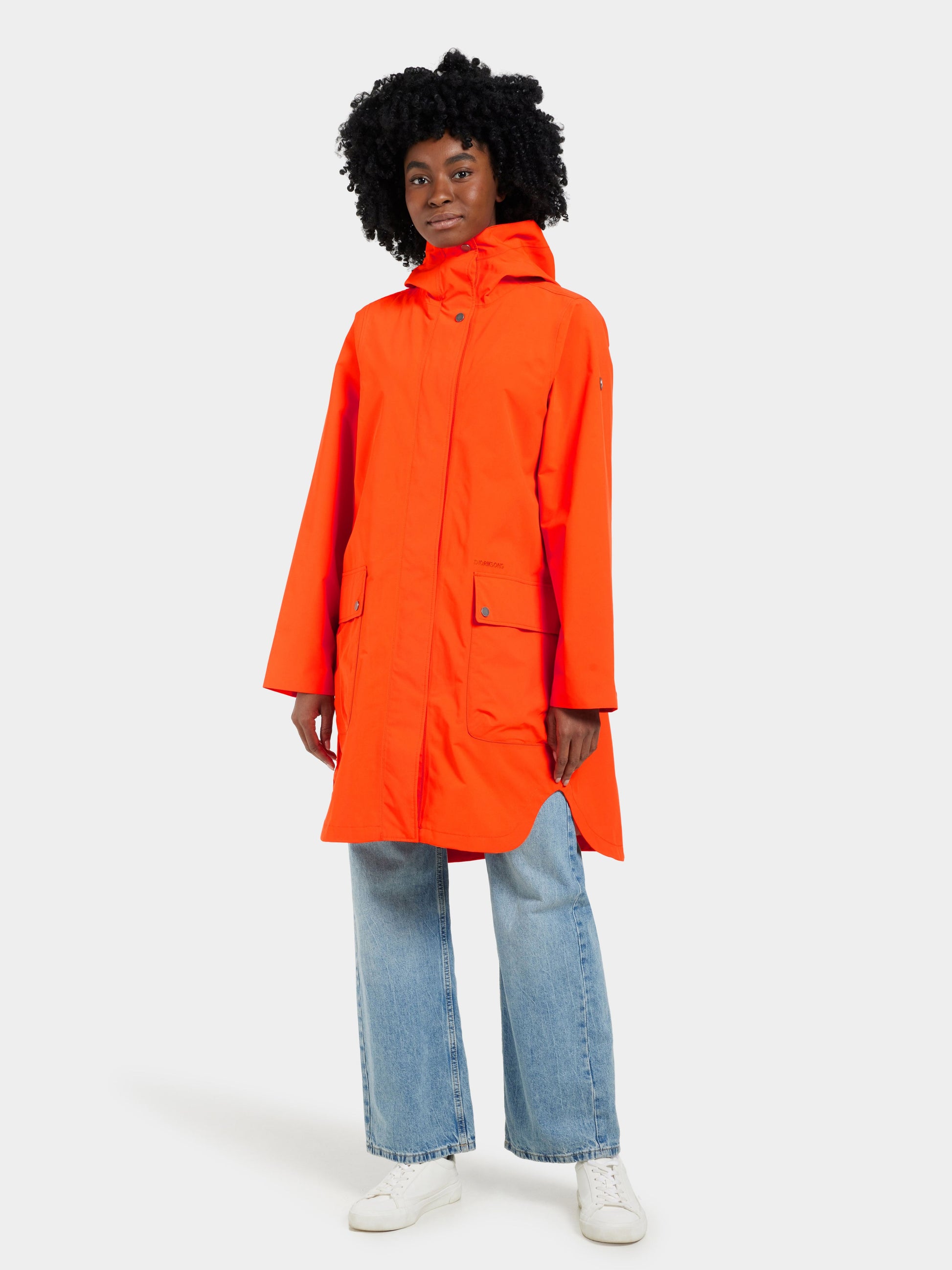 Didriksons Damen Jacke ADRIA WNS PARKA rot