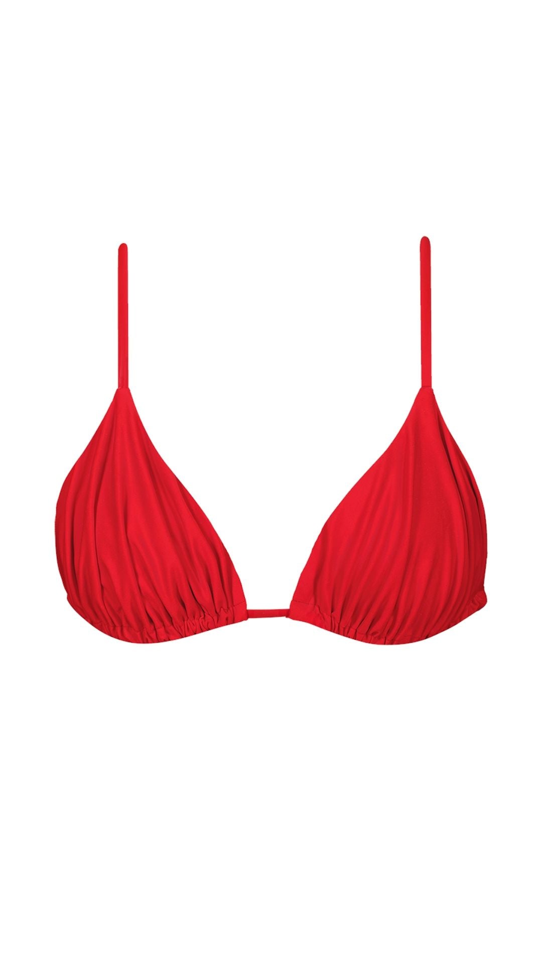 Barts Damen Bikinioberteil Kelli Gathered Triangle rot