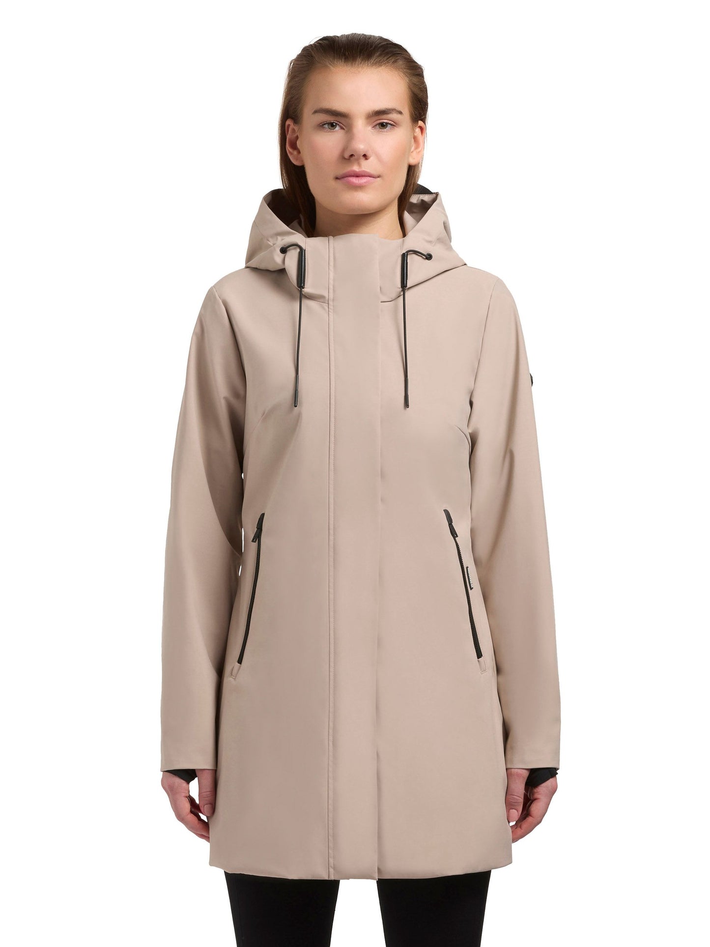 Khujo Damen Outdoorjacke Izaf3 beige