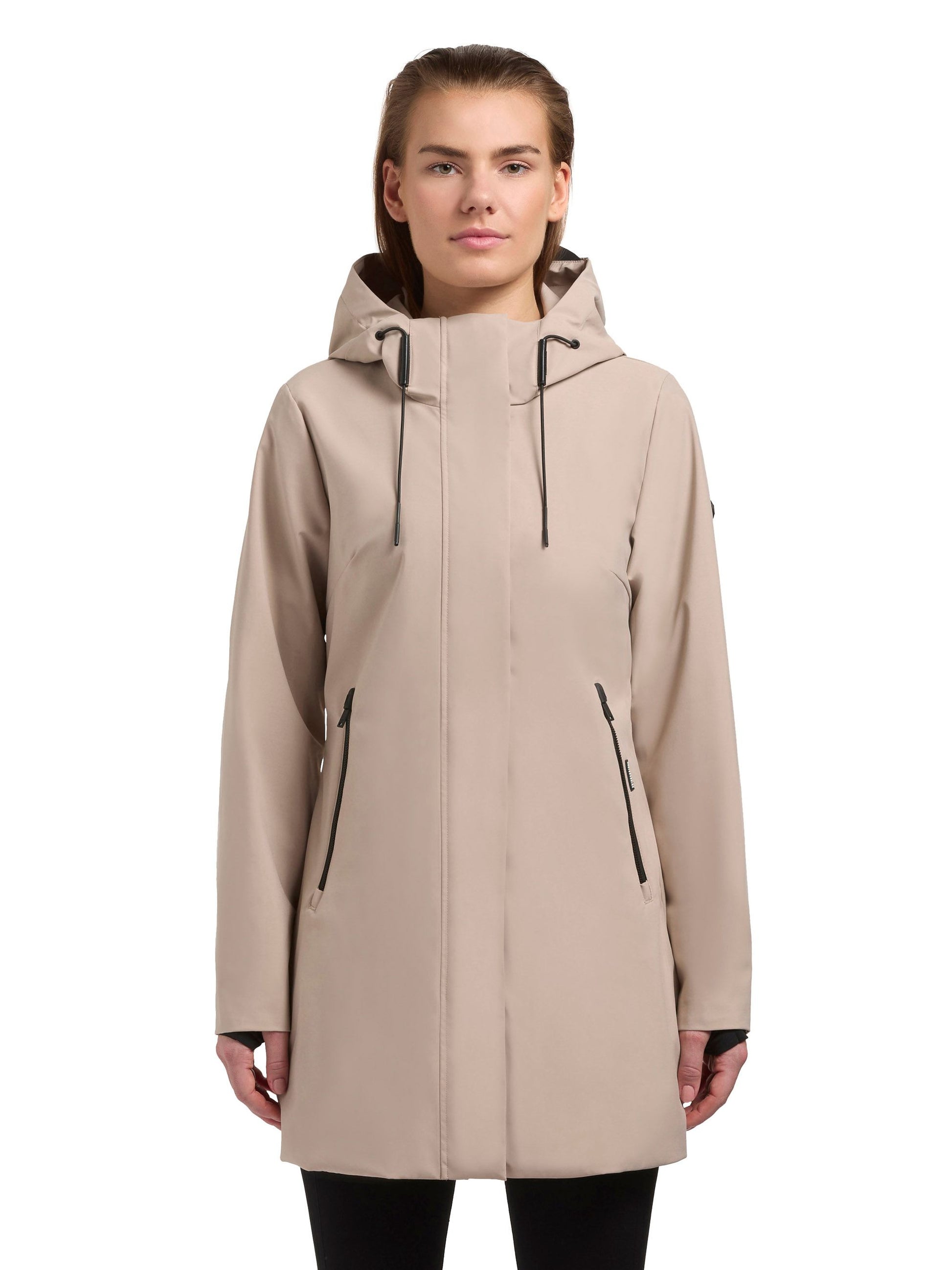 Khujo Damen Outdoorjacke Izaf3 beige