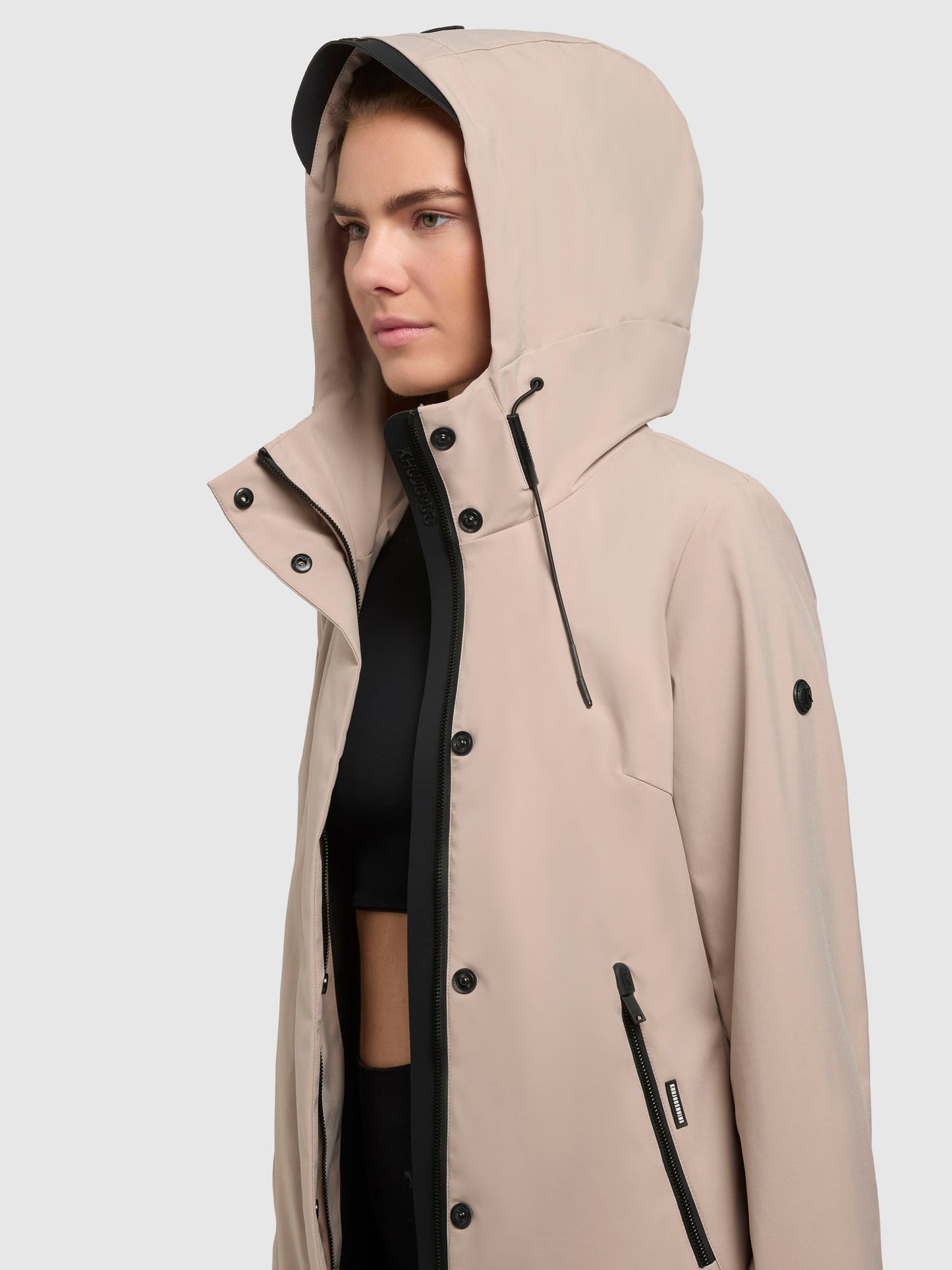 Khujo Damen Outdoorjacke Izaf3 beige