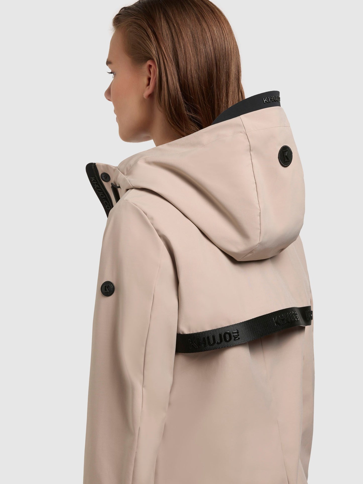 Khujo Damen Outdoorjacke Izaf3 beige