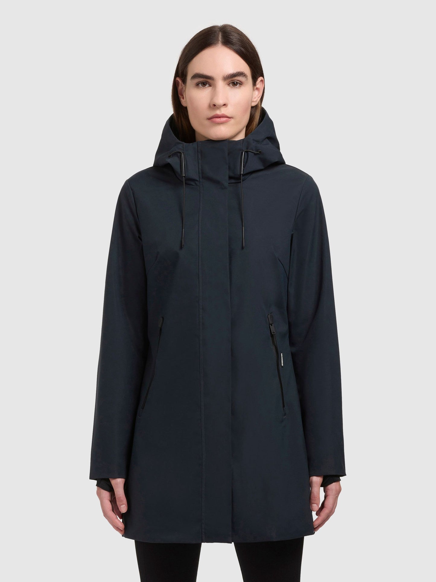 Khujo Damen Outdoorjacke Izaf3 blau