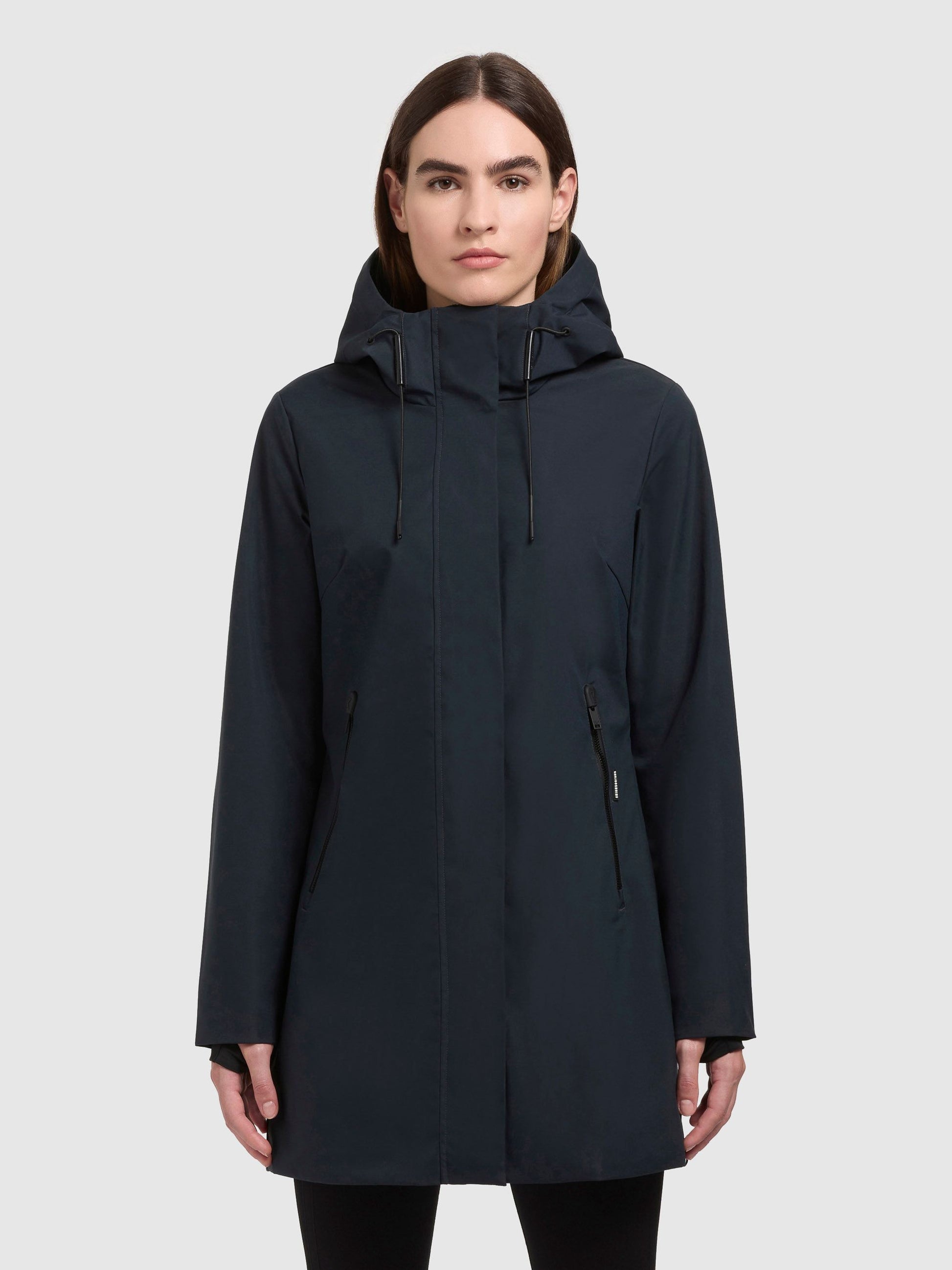 Khujo Damen Outdoorjacke Izaf3 blau