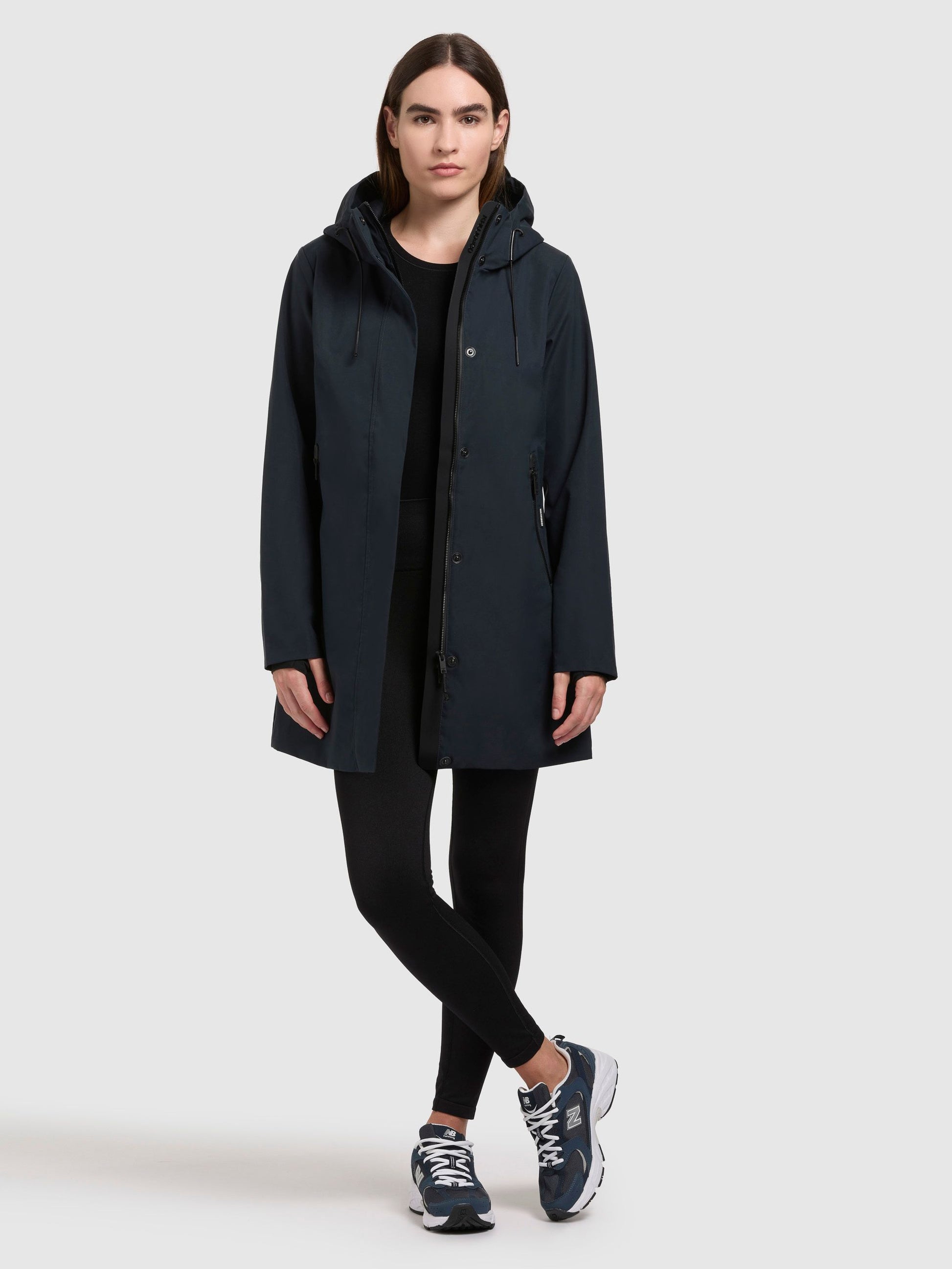 Khujo Damen Outdoorjacke Izaf3 blau