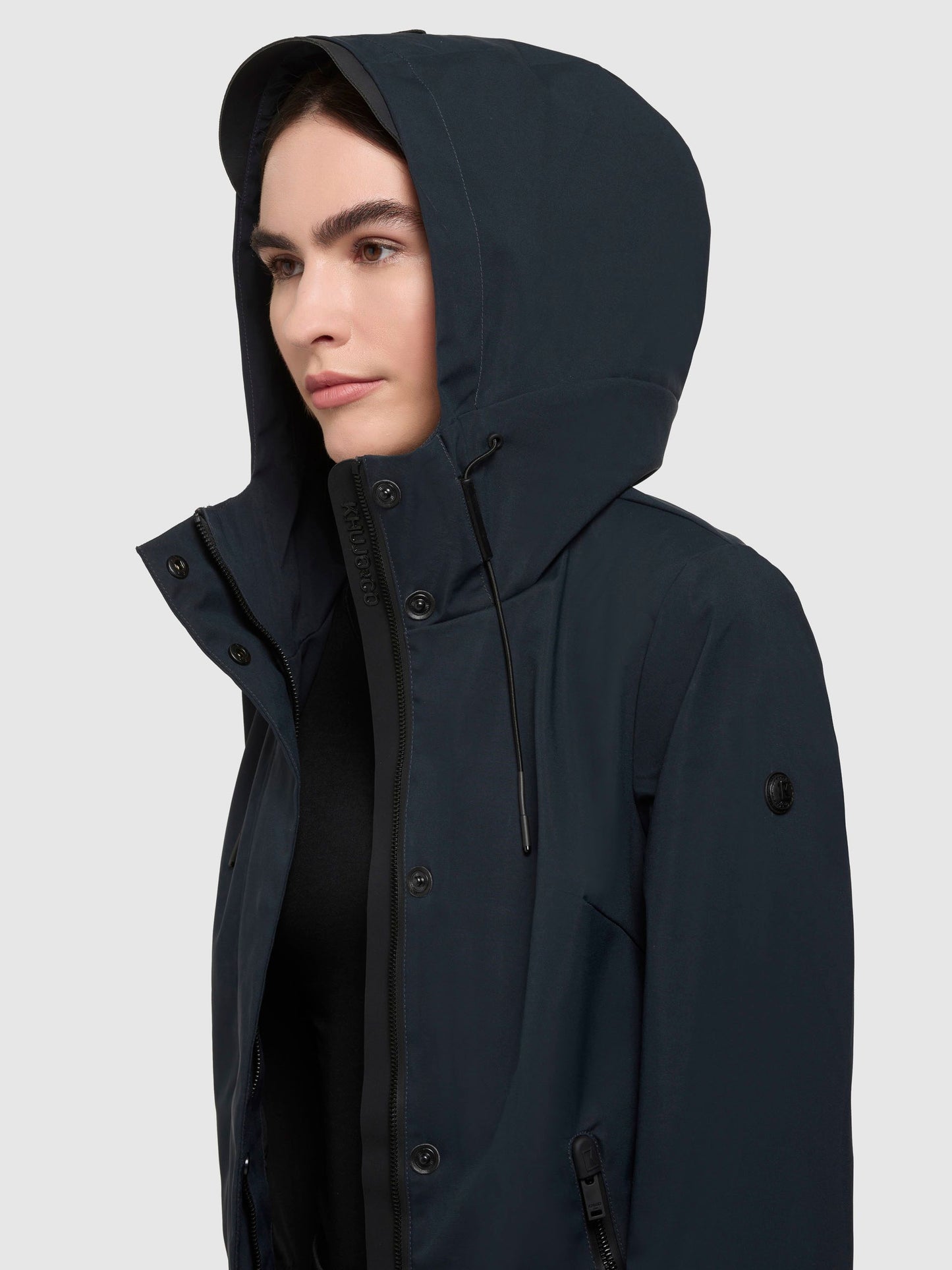 Khujo Damen Outdoorjacke Izaf3 blau