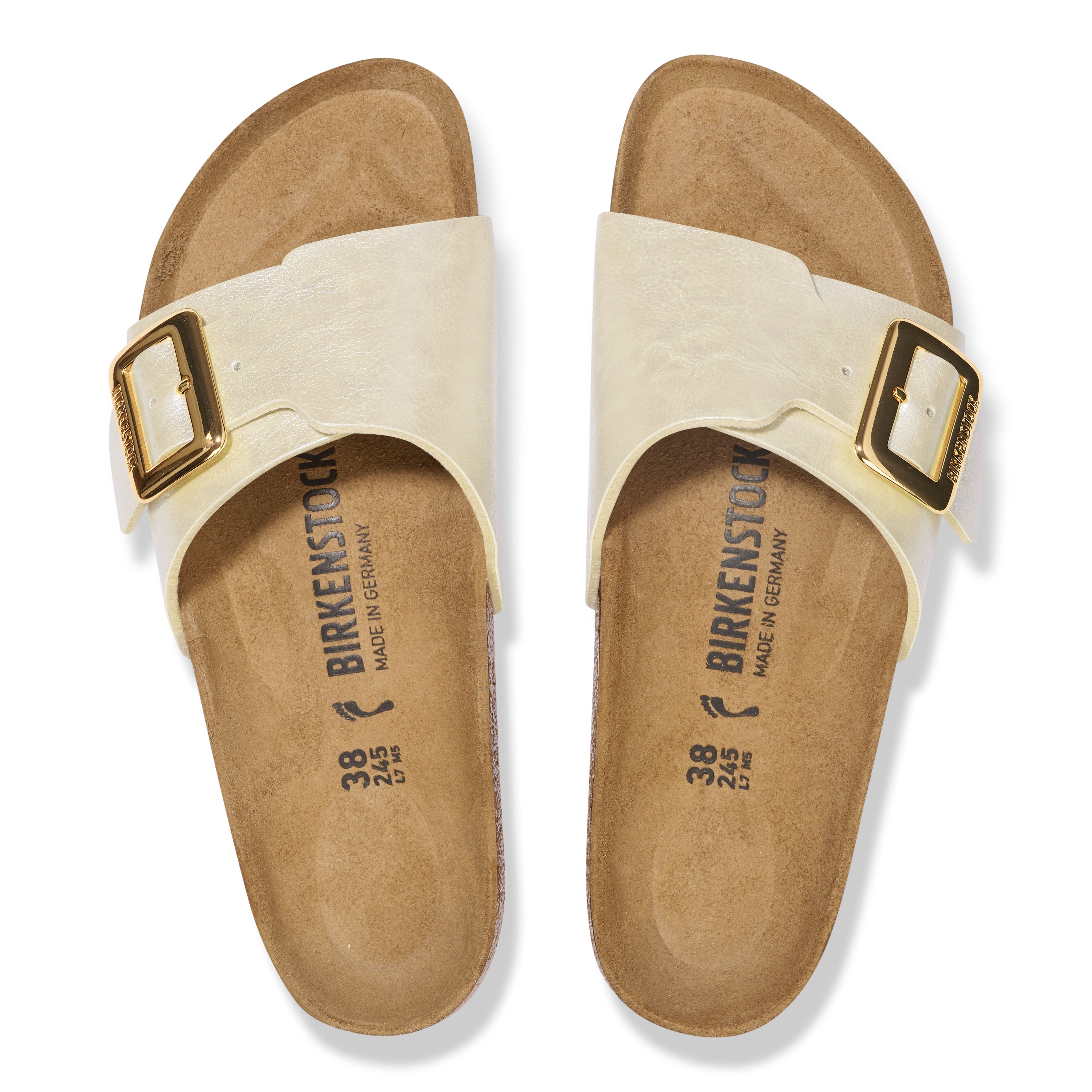 Birkenstock Damen Schuh Catalina Cushion Buckle weiß