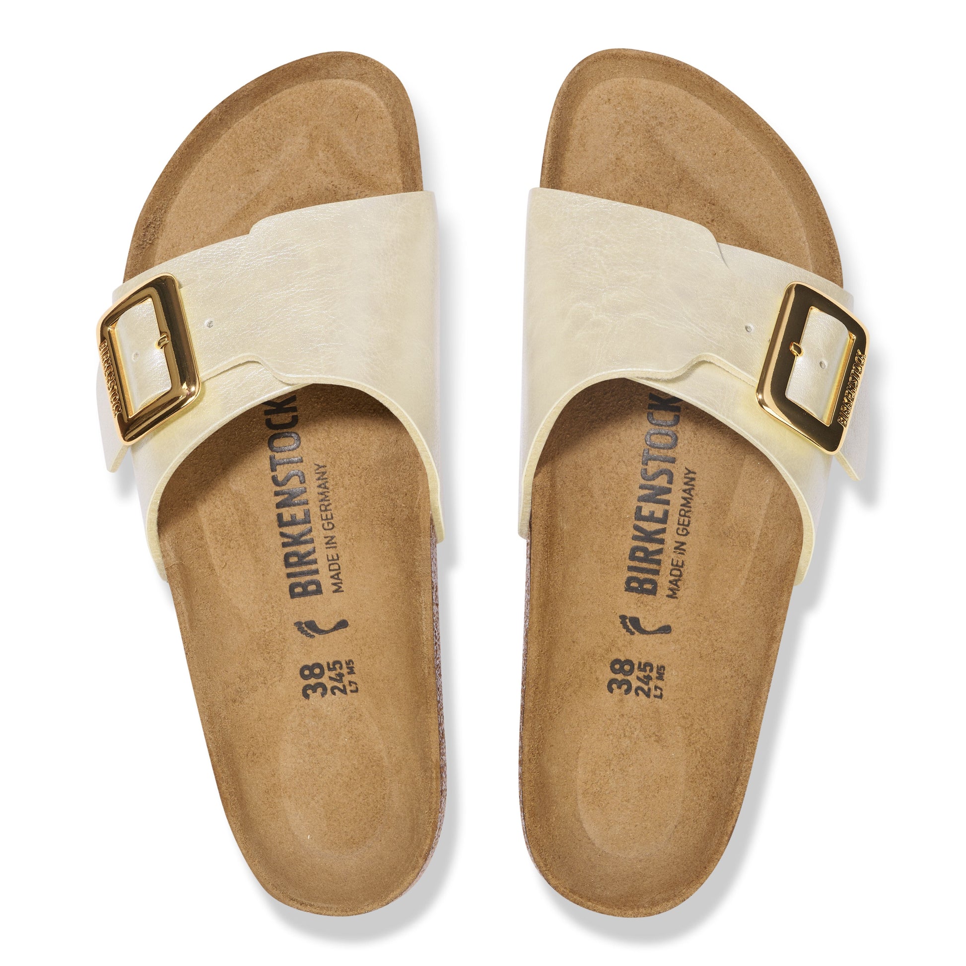 Birkenstock Damen Schuh Catalina Cushion Buckle weiß
