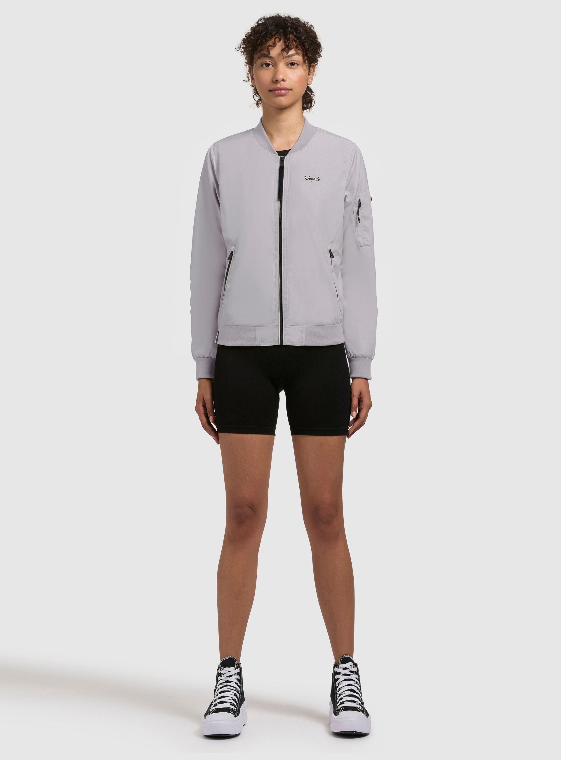 Khujo Damen Jacke Cend lila