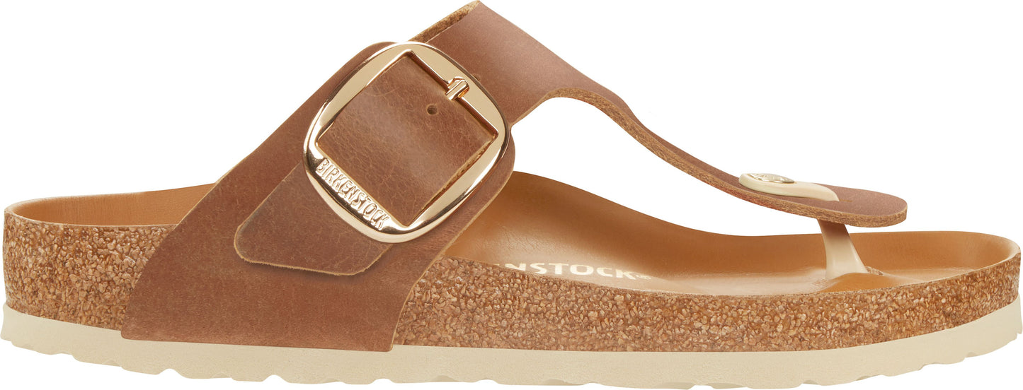 Birkenstock Damen Schuh Gizeh Big Buckle LEOI braun
