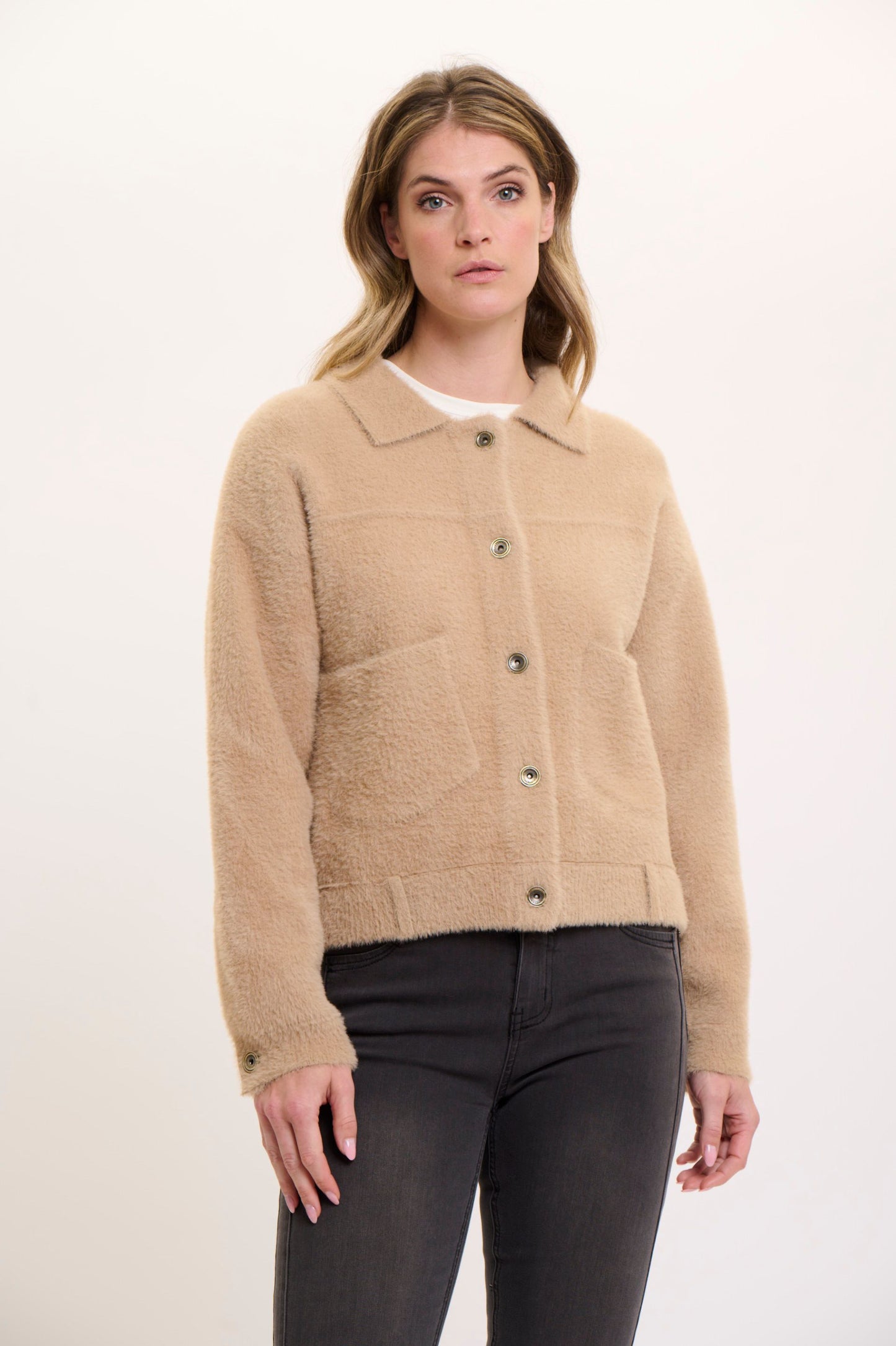 Rino & Pelle Damen Strickjacke Bubbly