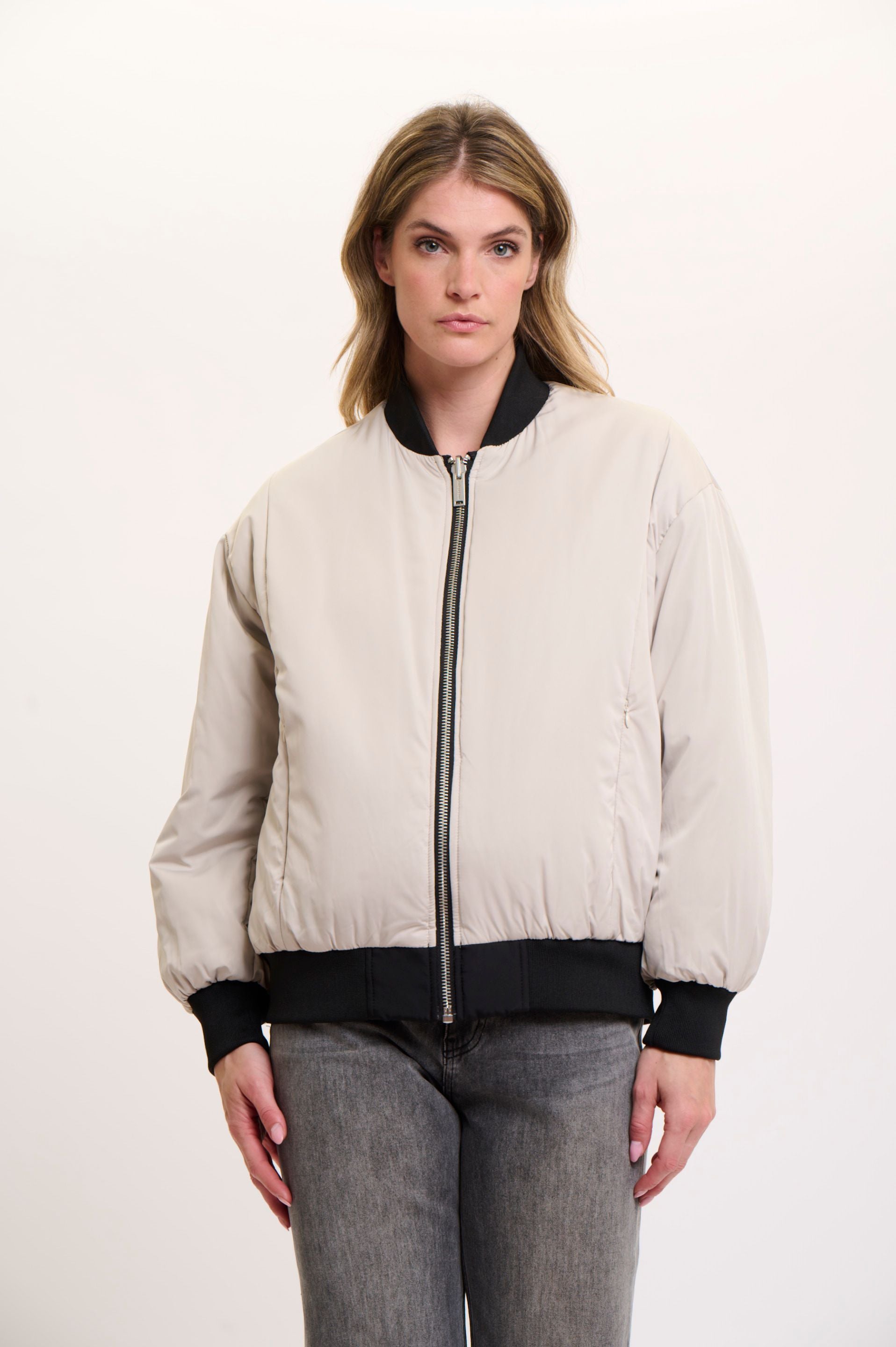 Rino & Pelle Damen Bomberjacke Elyn schwarz