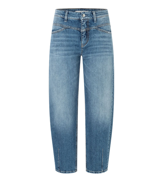 Cambio Damen Jeans Elin 27 blau