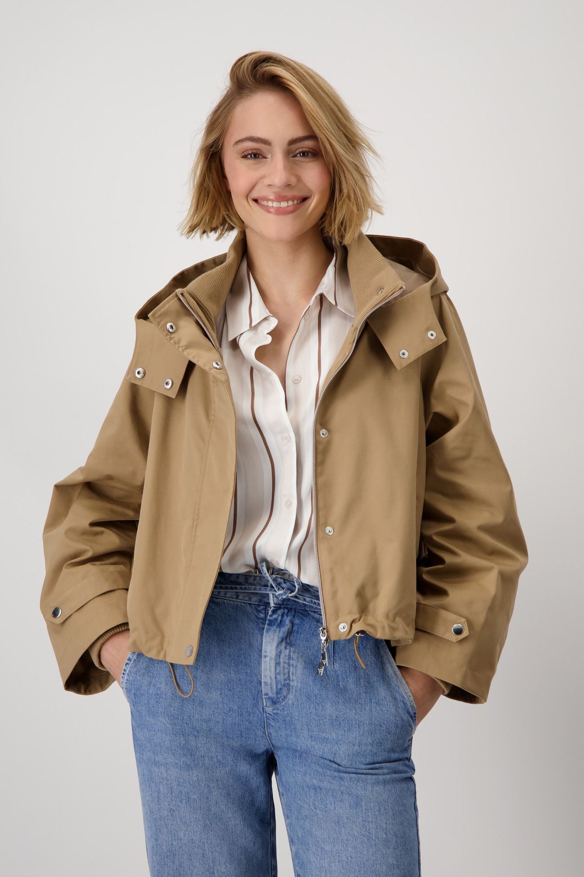 Monari Damen Jacke 44 braun