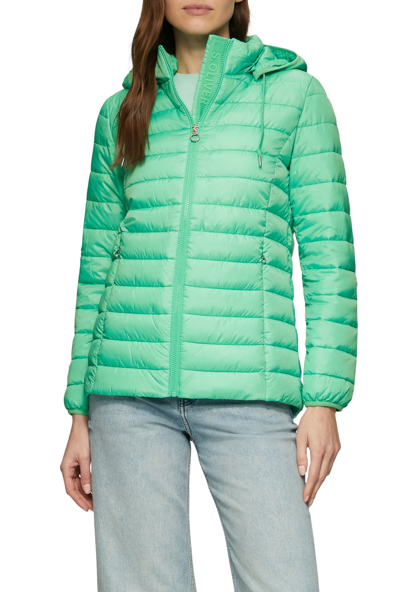 s. Oliver Damen Outdoor-Jacke grün