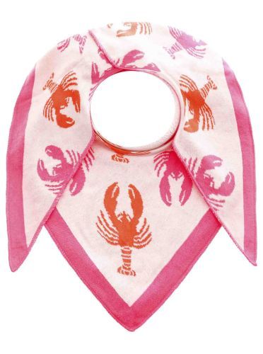 Zwillingsherz Damen Tuch Happy-Hummer pink