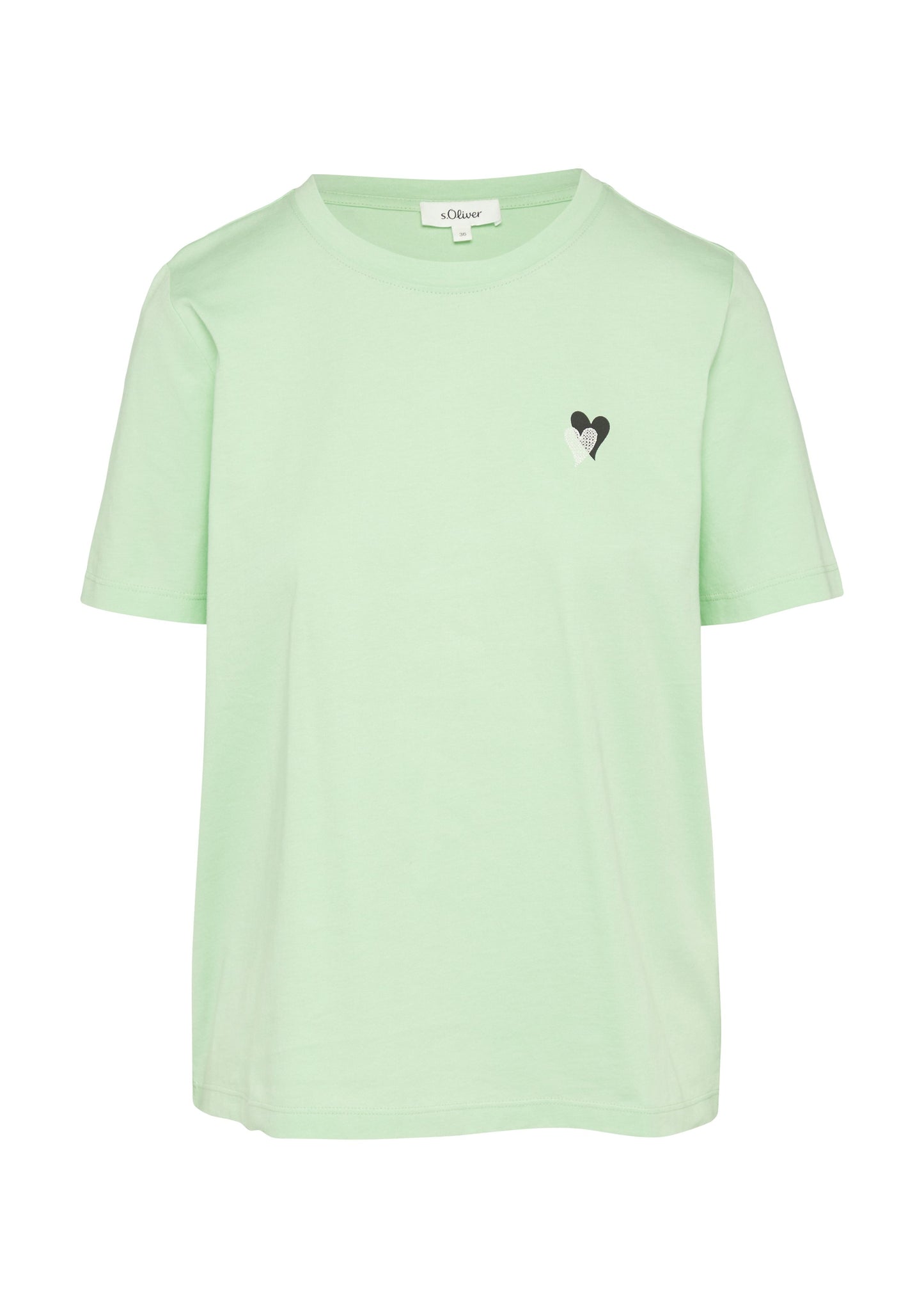 s.Oliver Damen T-Shirt grün