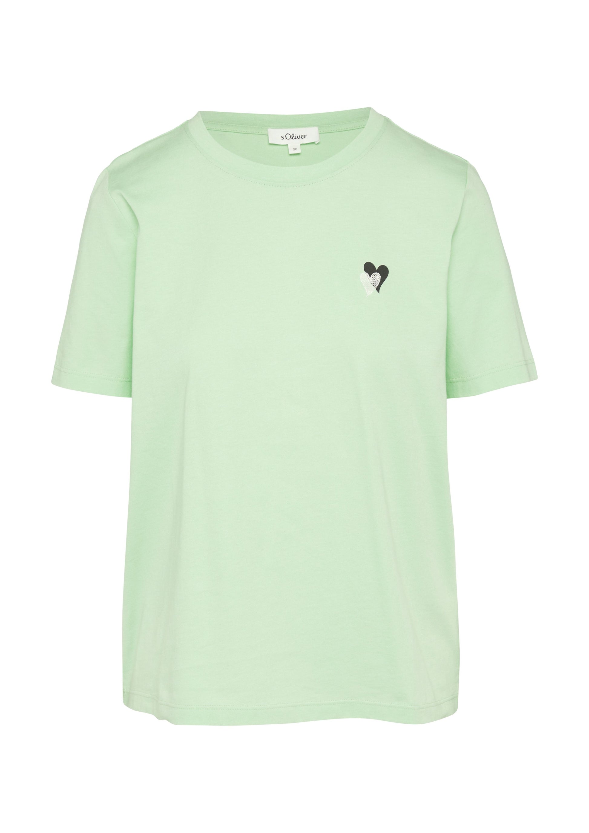 s.Oliver Damen T-Shirt grün
