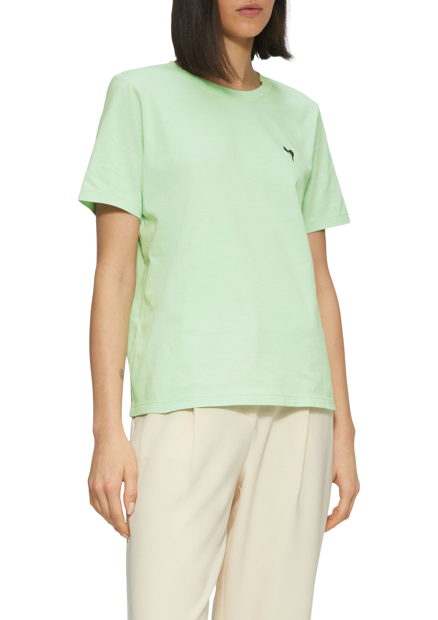 s.Oliver Damen T-Shirt grün