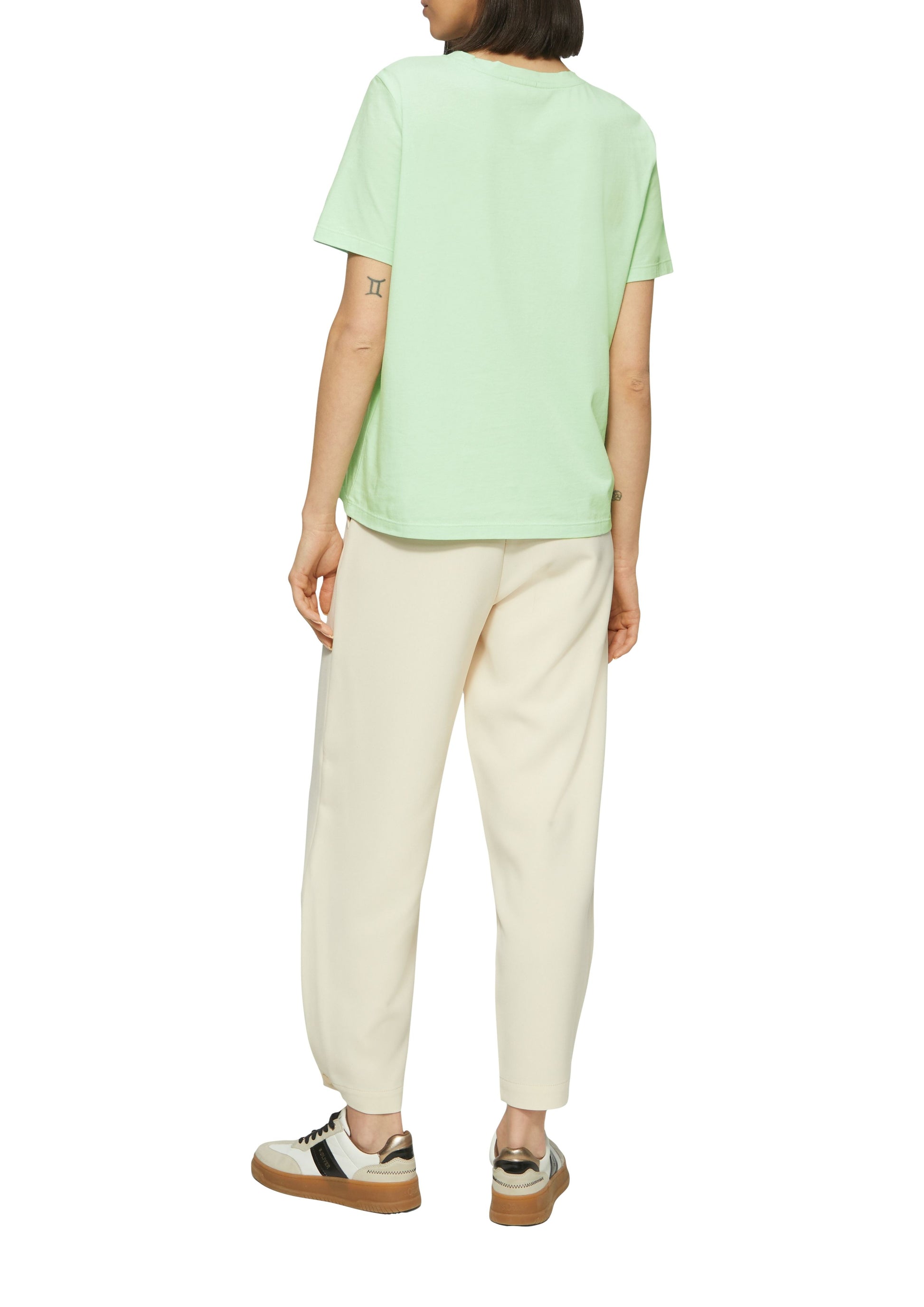 s.Oliver Damen T-Shirt grün