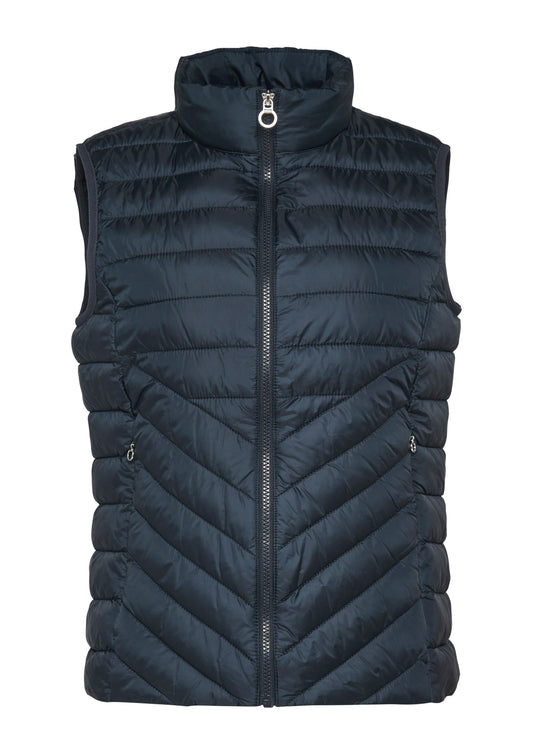 s.Oliver Damen Outdoor-Weste blau