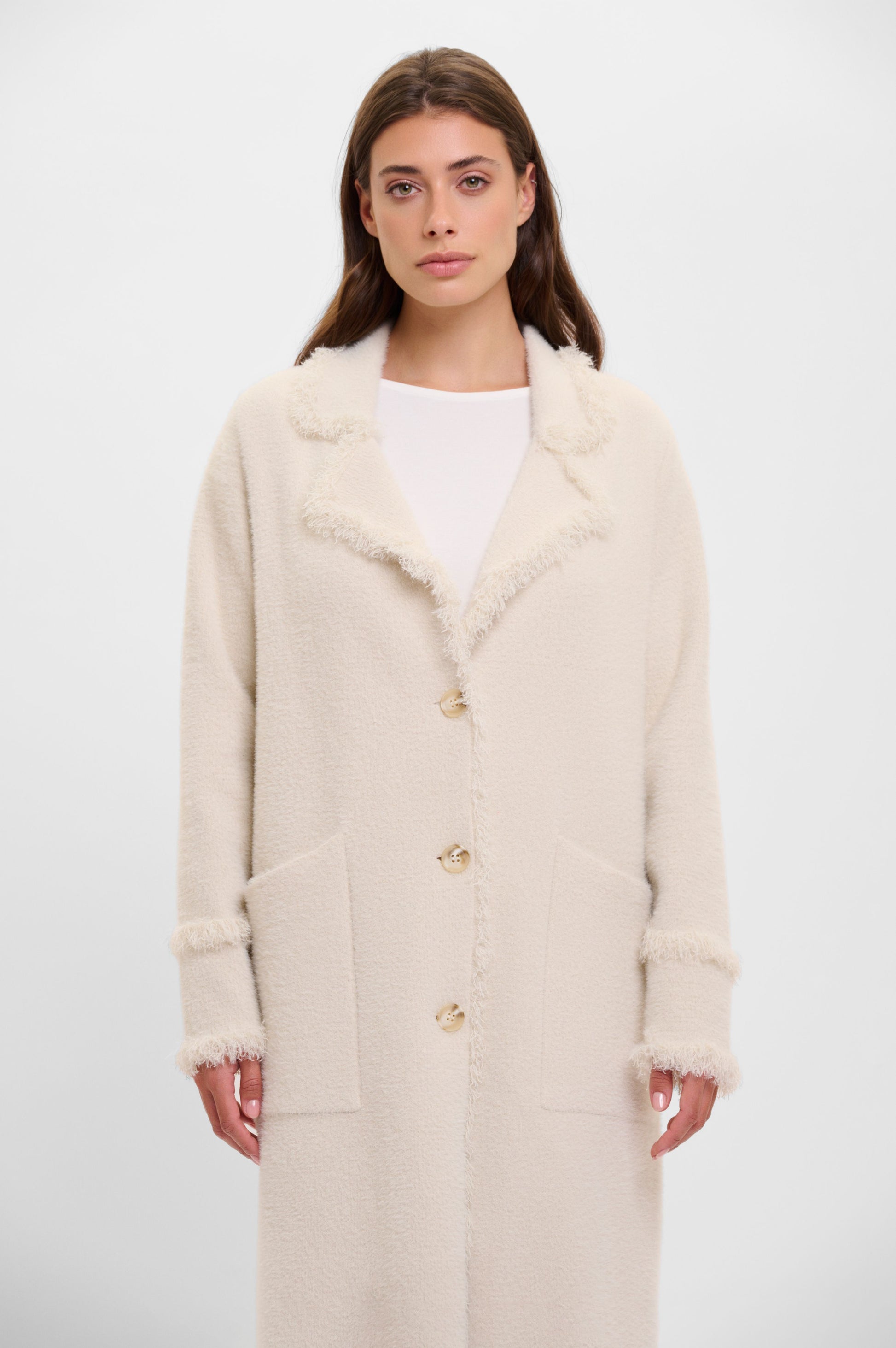 Rino & Pelle Damen Mantel Catena xxl beige