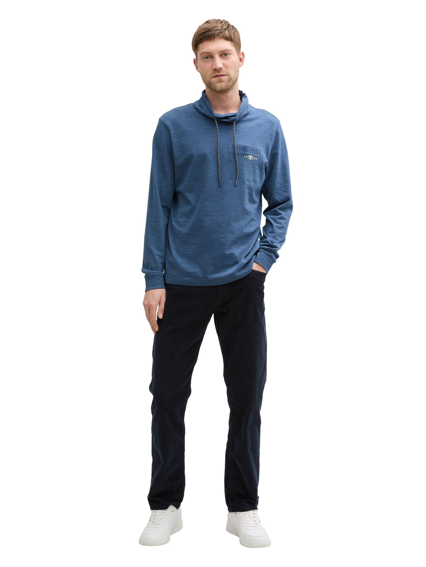 Tom Tailor Herren Pullover blau