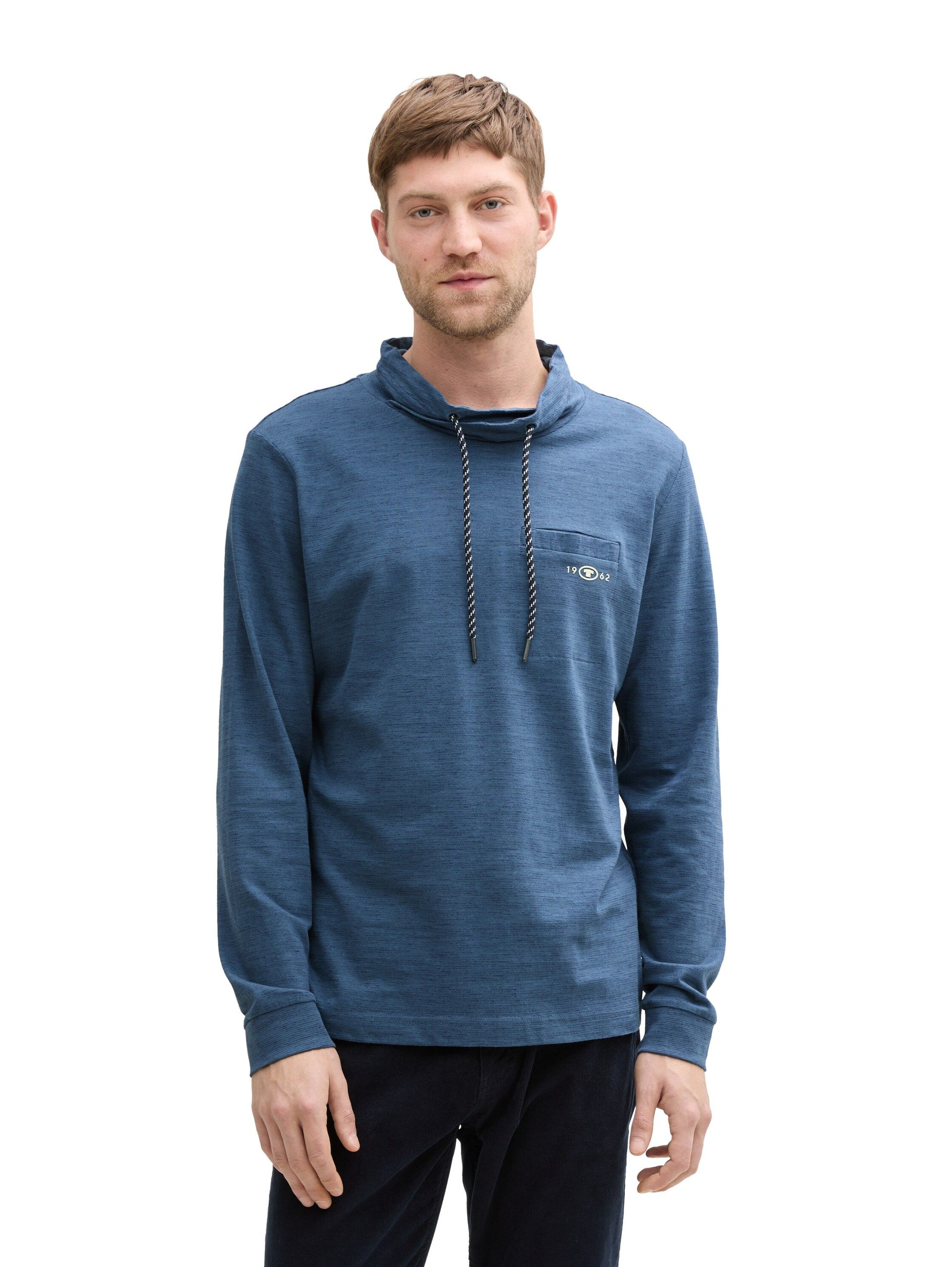 Tom Tailor Herren Pullover blau