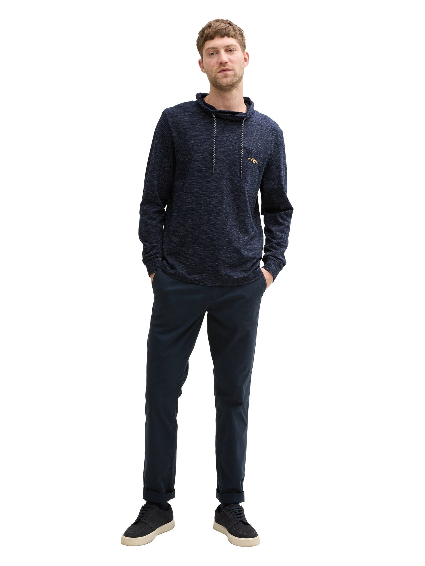 Tom Tailor Herren Pullover blau