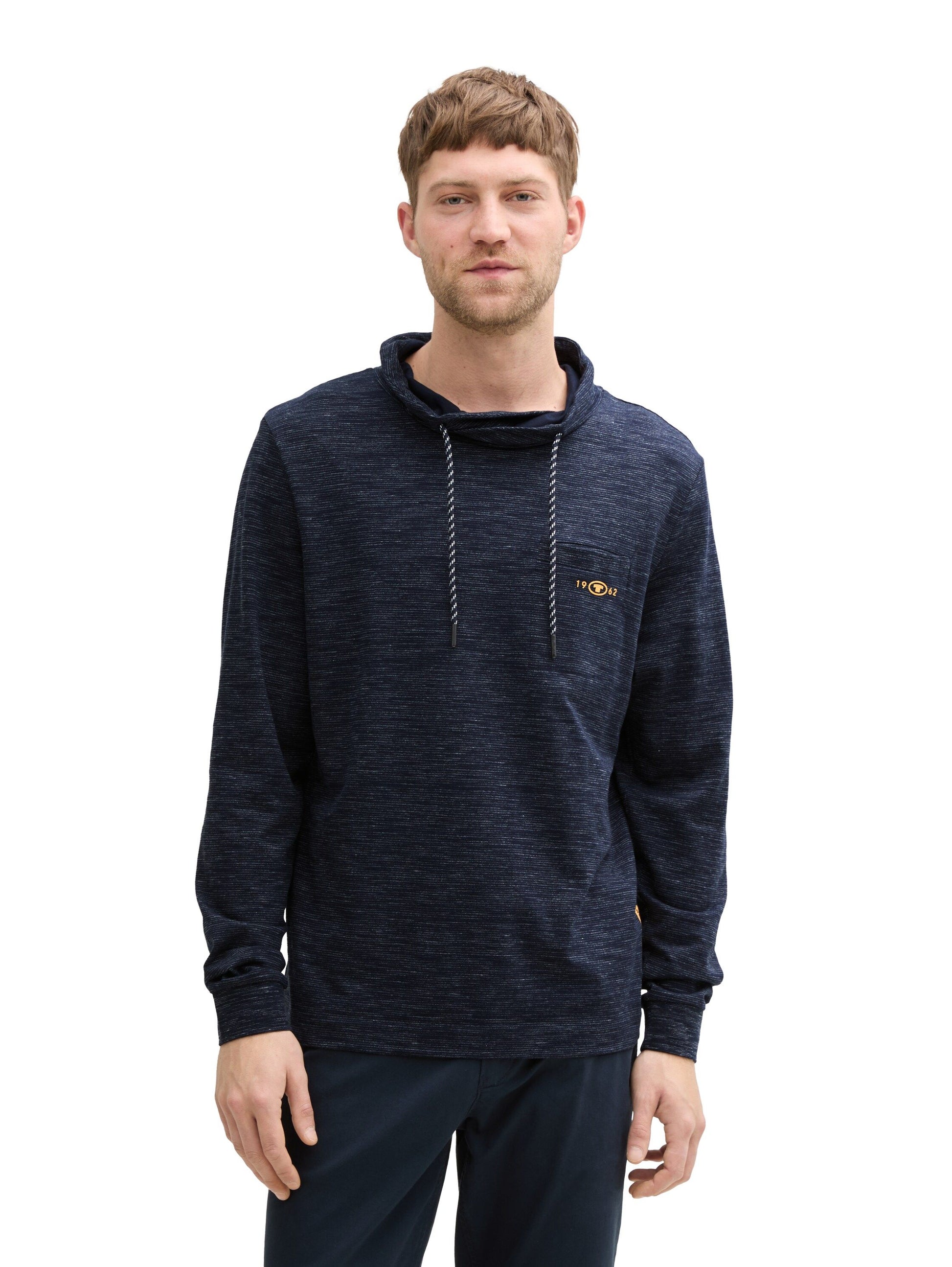 Tom Tailor Herren Pullover blau